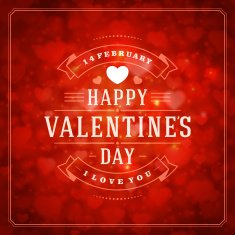 Happy valentine's day greeting card N17