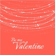 Valentine's Day Illustration with Delicate Beautiful Decorations N2