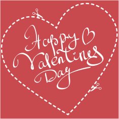 Valentines Day card N106