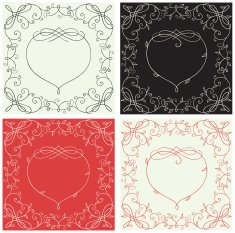 Heart borders