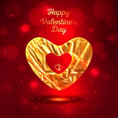 Happy Valentine's Day background or greeting card