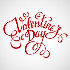 Typography Valentine's Day cards N5