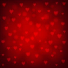 Red background with shiny hearts N2
