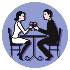 Couple Toasting N2