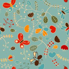 Flower pattern N136