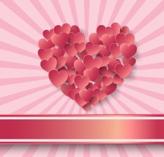 Heart Paper Sticker N12