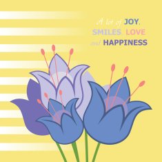 Greeting card Vector illustration N9