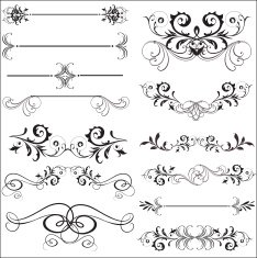 vintage frames and design elements N37