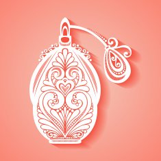 Vector Ornate Perfume N7