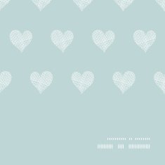 White lace hearts textile texture horizontal frame seamless pattern background