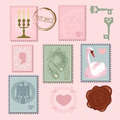 Antique stamp