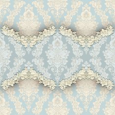 Invitation card with floral pattern N3