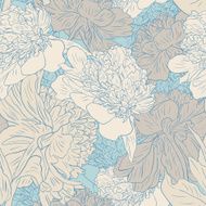 Vector seamless floral pattern N297