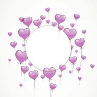 Vector Heart Balloons N4