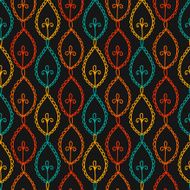 Wrapping paper with colorful pattern