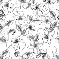 floral seamless pattern N633