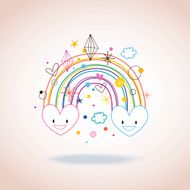 Rainbow Hearts N9