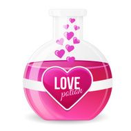 Love potion vector illustration N2