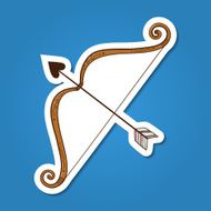 Bow with love arrow N3