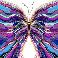 Vector butterfly design