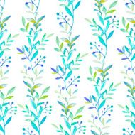 Floral Watercolor seamless pattern N20