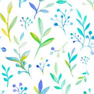 Floral Watercolor seamless pattern N21
