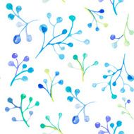 Floral Watercolor seamless pattern N22