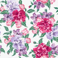 Seamless pattern with flowers N84