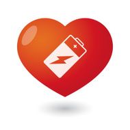 Heart with a battery