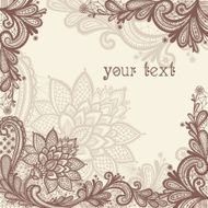 Lace background with a place for text N8