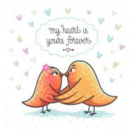 Birds in love N17