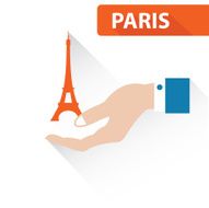 Paris concept vector