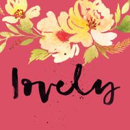Greeting card Floral background Watercolor painting Handmade N7