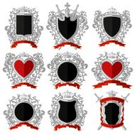 Coat of arms Flat design N2