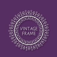 Floral design decorated beautiful Vintage frame N15