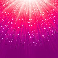 Love bright theme with hearts and stars EPS 8 N2
