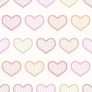 seamless pastel heart pattern