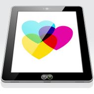 Tablet PC Digital hearts