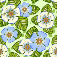 Romantic floral seamless pattern N4