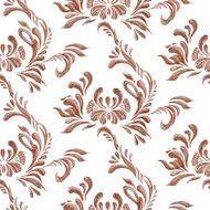 Abstract Elegance Seamless pattern with floral background N11