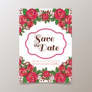 Vector watercolor colorful floral with summer flowers N2