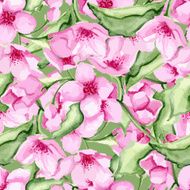 Blossom cherry pattern