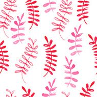 Vector Illustration with original floral background N29