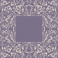 Frame fancy flower Floral background N2