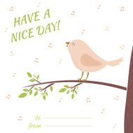 Have a nice day wishing card N2