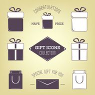 Gift icons collection N2