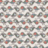 bird pattern background