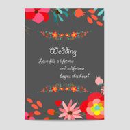 wedding invitation N119