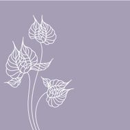 Vector floral background N58