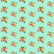 Shabby Chic Floral Background